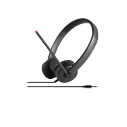 Слушалки LENOVO Essential, Стерео проводни On-ear с бум микрофон 3.5mm - 4XD0K25030 - 1
