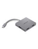 Докинг станция/хъб LENOVO USB-C 4 in 1 Gen2, HDMI 3840x2160 60Hz, 2x USB 3.2 Gen1, 3.5mm audio jack - GX91R64790 - 1