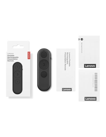 Безжична показалка LENOVO, Bluetooth 5.3, Преносимо с презареждаема батерия - 4XW1S62316
