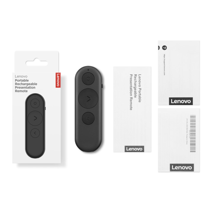 Безжична показалка LENOVO, Bluetooth 5.3, Преносимо с презареждаема батерия - 4XW1S62316 - 1