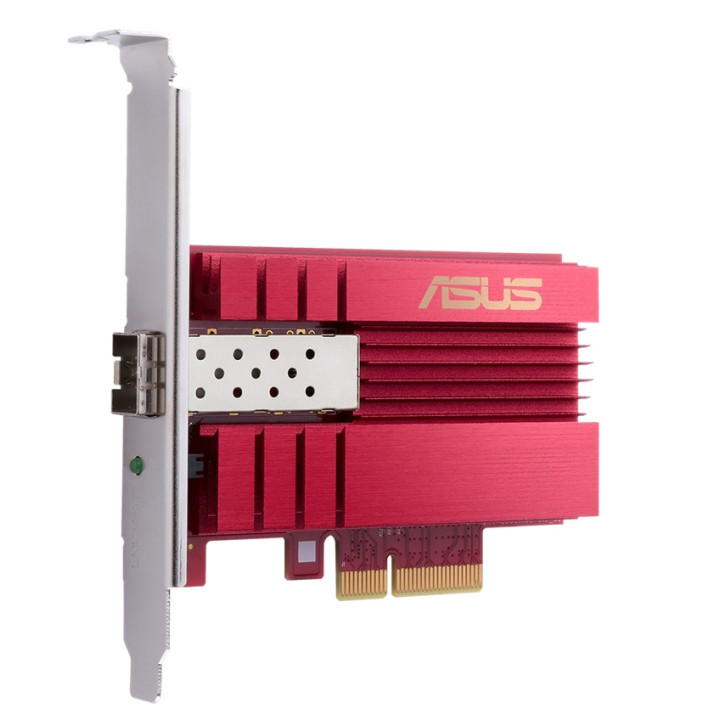 Мрежова карта ASUS XG-C100F, 10GBase-T SFP+ PCIe 3.0 x4, 10 Gbps, QoS - 90IG0490-MO0R00 - 1