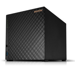 NAS сторидж ASUS AS1204T, 4-Bay, Realtek RTD1619B Quad Core 1.7GHz, 1GB DDR4 - 1