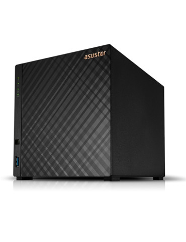 NAS сторидж ASUS AS1204T, 4-Bay, Realtek RTD1619B Quad Core 1.7GHz, 1GB DDR4 - 1