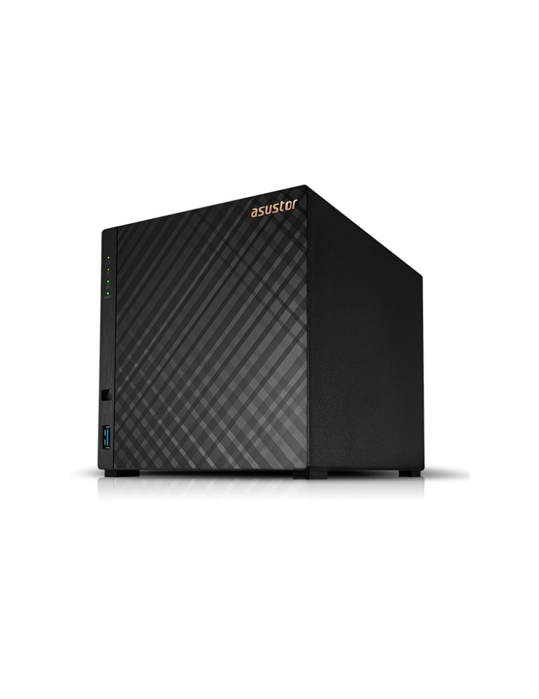 NAS сторидж ASUS AS1204T, 4-Bay, Realtek RTD1619B Quad Core 1.7GHz, 1GB DDR4 - 1