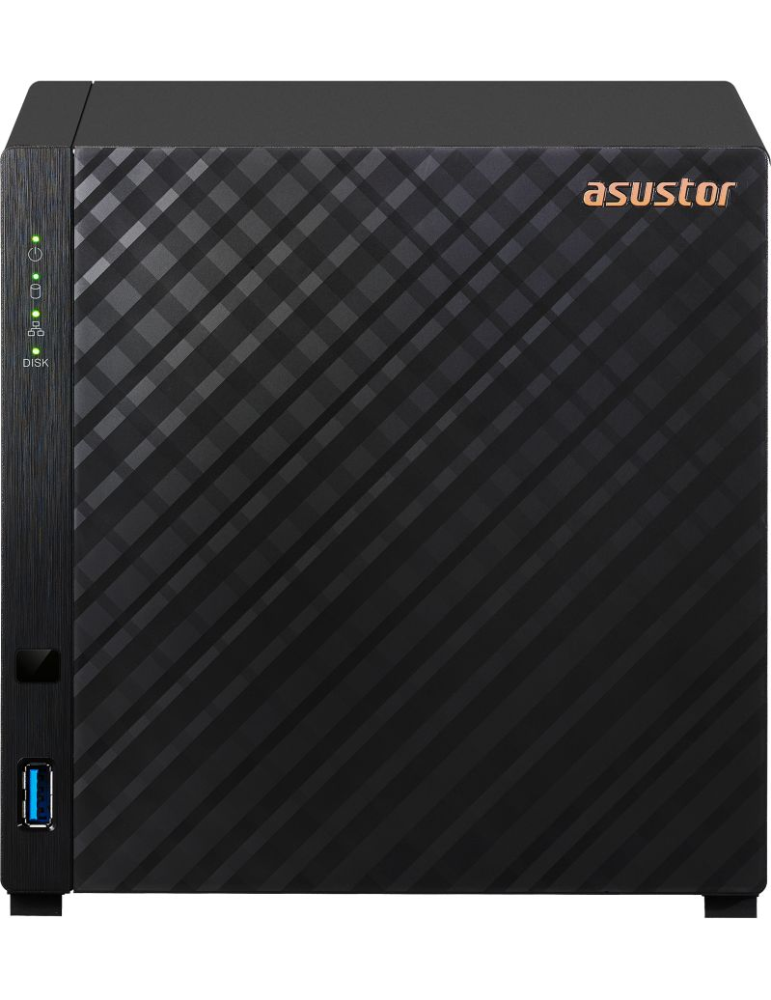 NAS сторидж ASUS AS1204T, 4-Bay, Realtek RTD1619B Quad Core 1.7GHz, 1GB DDR4 - 2