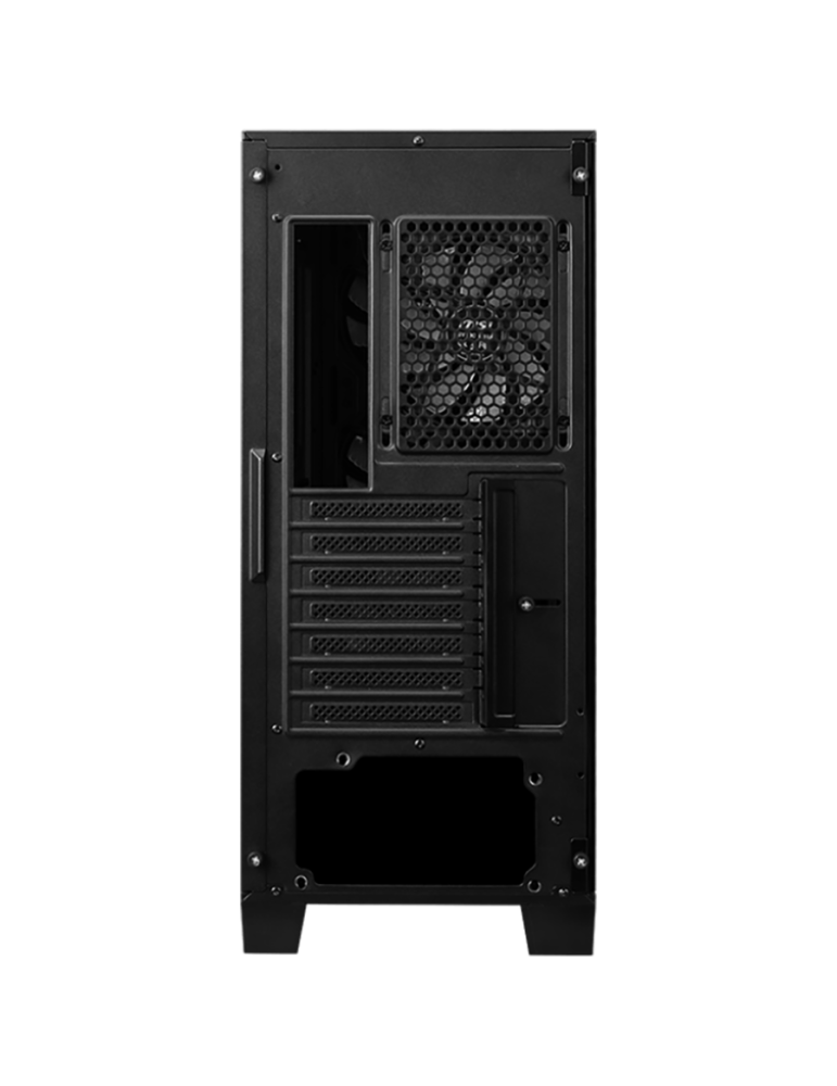 Кутия за компютър MSI MAG FORGE 320R AIRFLOW, Midi Tower, ATX/M-ATX/Mini-ITX, 4x 120mm ARGB вентилатори, Закалено стъкло - 306-7