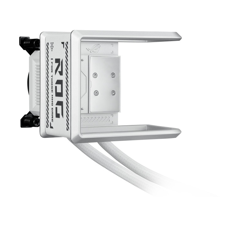 Водно охлаждане за процесор ASUS ROG Ryuo IV 360 ARGB White Edition, съвместимост AM4/AM5/1700/1851/115x, 3x120mm вентилатори, P