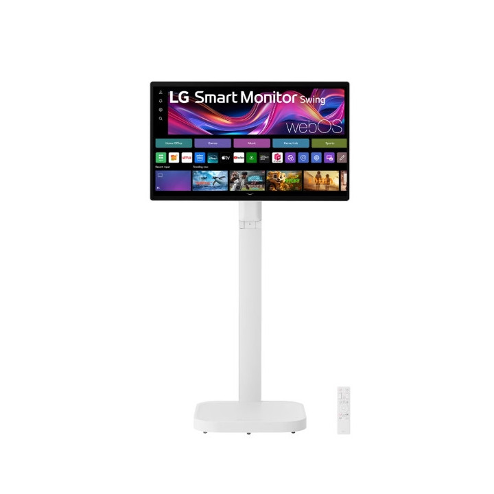 Професионален 4K дисплей LG 32U889SA-W, 31.5" 4K UHD IPS Touch - 1