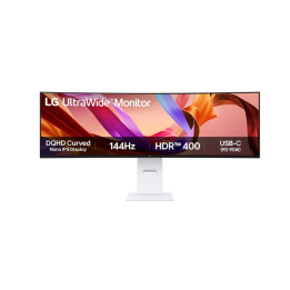 Монитор LG 49U950A-W, 49" 32:9 Curved Ultra Wide 5120x1440 IPS 144Hz - 1
