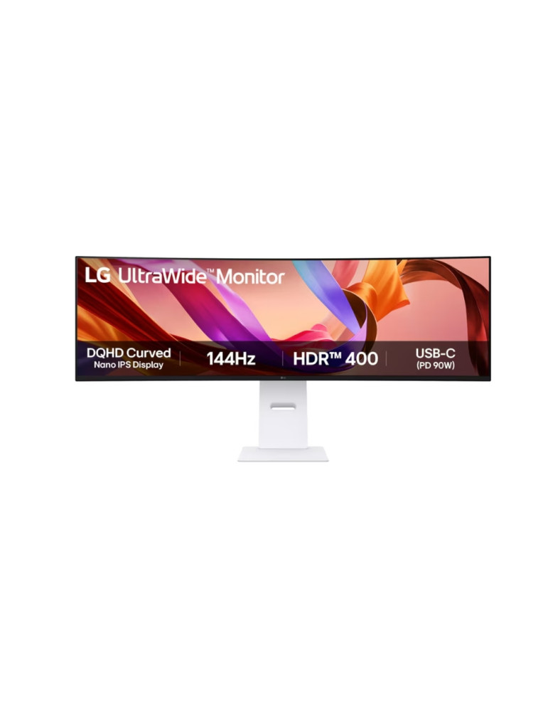 Монитор LG 49U950A-W, 49" 32:9 Curved Ultra Wide 5120x1440 IPS 144Hz - 1