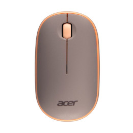 Безжична мишка Acer Wireless Bubble Mouse AMR100, 1600 DPI, Optical сензор, Peach - GP.MCE11.03J - 1