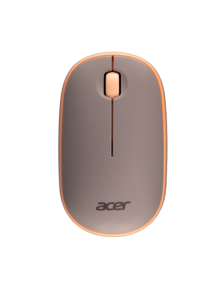 Безжична мишка Acer Wireless Bubble Mouse AMR100, 1600 DPI, Optical сензор, Peach - GP.MCE11.03J - 1