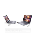 Лаптоп Lenovo IdeaPad 5 2-in-1 16AKP10, 16.0", Full HD+, тъчскрийн, AMD Ryzen AI 5 340 (2.0/4.8GHz, 16M), AMD Radeon 840M, 16 GB