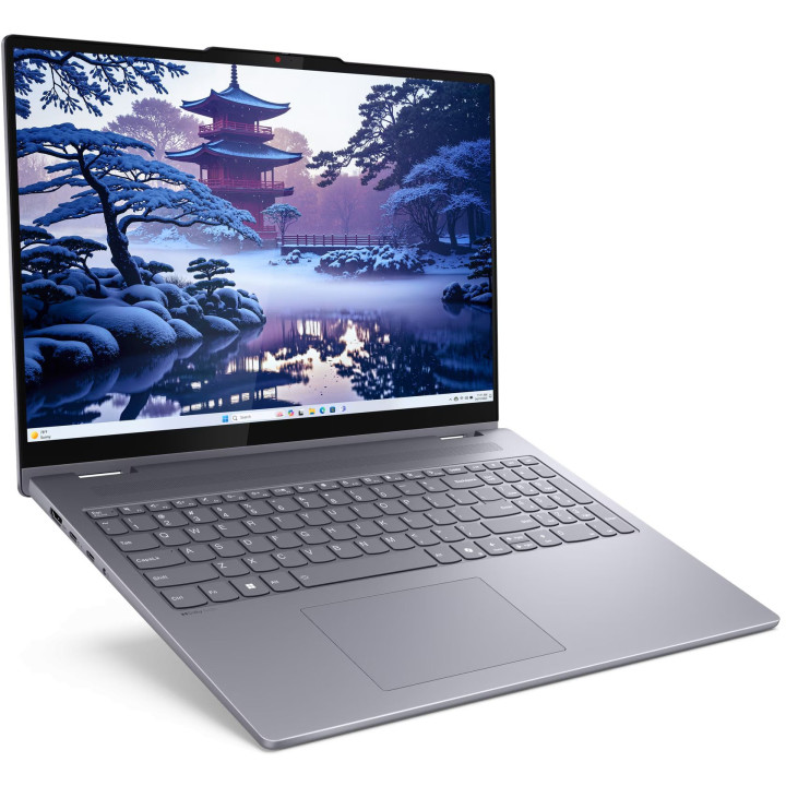 Лаптоп Lenovo IdeaPad 5 2-in-1 16AKP10, 16.0", Full HD+, тъчскрийн, AMD Ryzen AI 5 340 (2.0/4.8GHz, 16M), AMD Radeon 840M, 16 GB