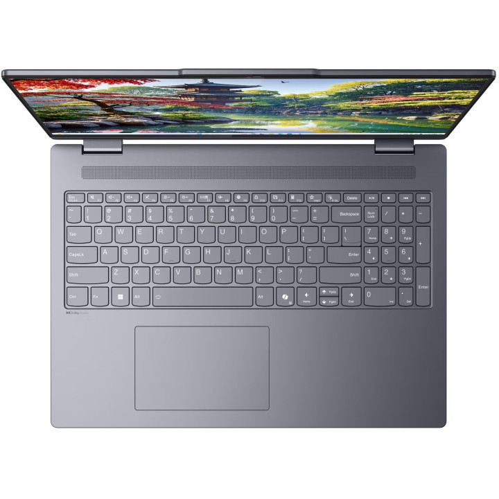 Лаптоп Lenovo IdeaPad 5 2-in-1 16AKP10, 16.0", Full HD+, тъчскрийн, AMD Ryzen AI 5 340 (2.0/4.8GHz, 16M), AMD Radeon 840M, 16 GB