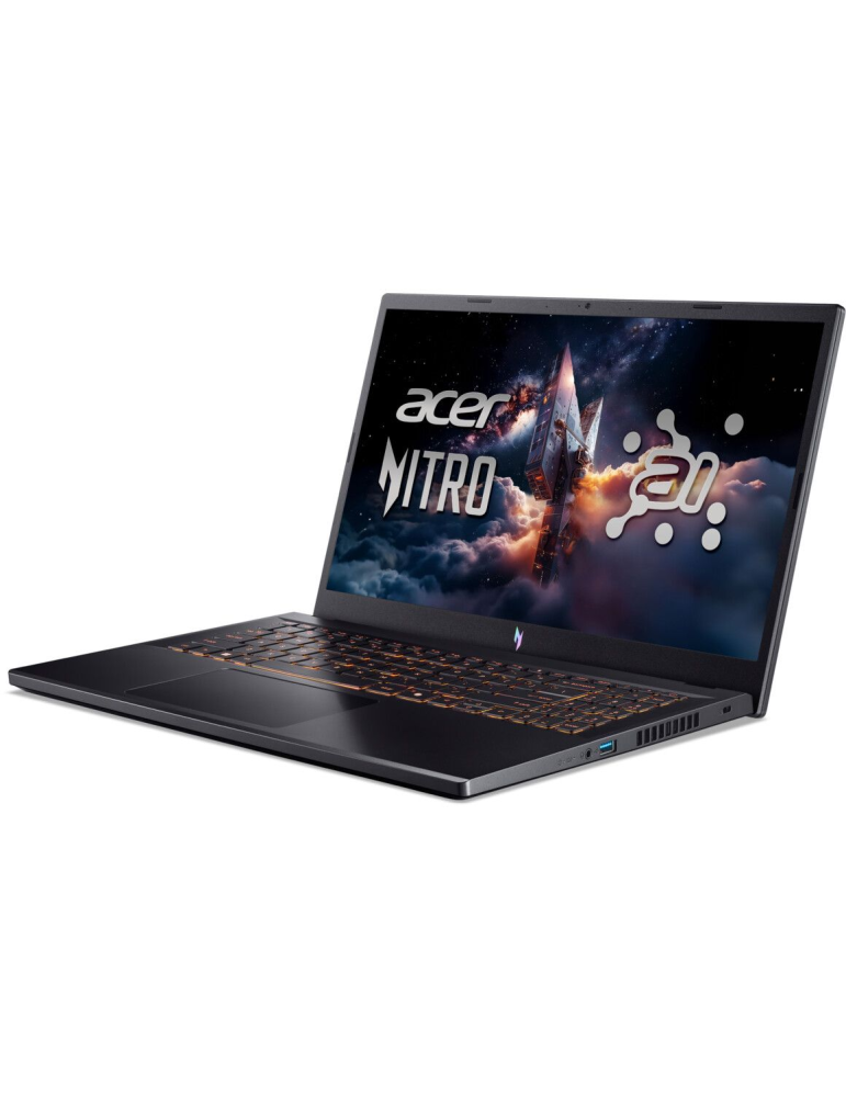 Лаптоп ACER Nitro ANV15-42-R723, 15.6" Full HD 165Hz, AMD Ryzen 7 7445HS, RTX 3050 6GB, 16GB DDR5 5600MHz, 512GB SSD, ESHELL - N