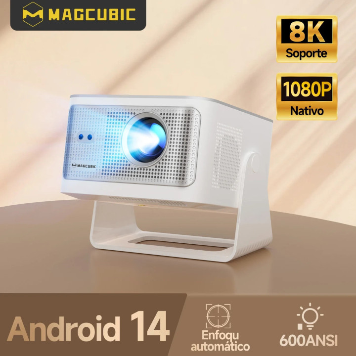 Преносим мултимедиен проектор MagCubic HY350MAX, 8K резолюция, Android 14, Wi-Fi 6, Bluetooth 5.4 - MAGCUBIC-HY350MAX - 7