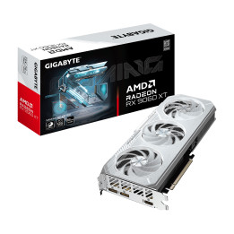 Видео карта GIGABYTE RADEON RX 9060 XT GAMING OC ICE, 16GB GDDR6 20Gbps - GV-R906XGAMINGOCICE-16GD - 1