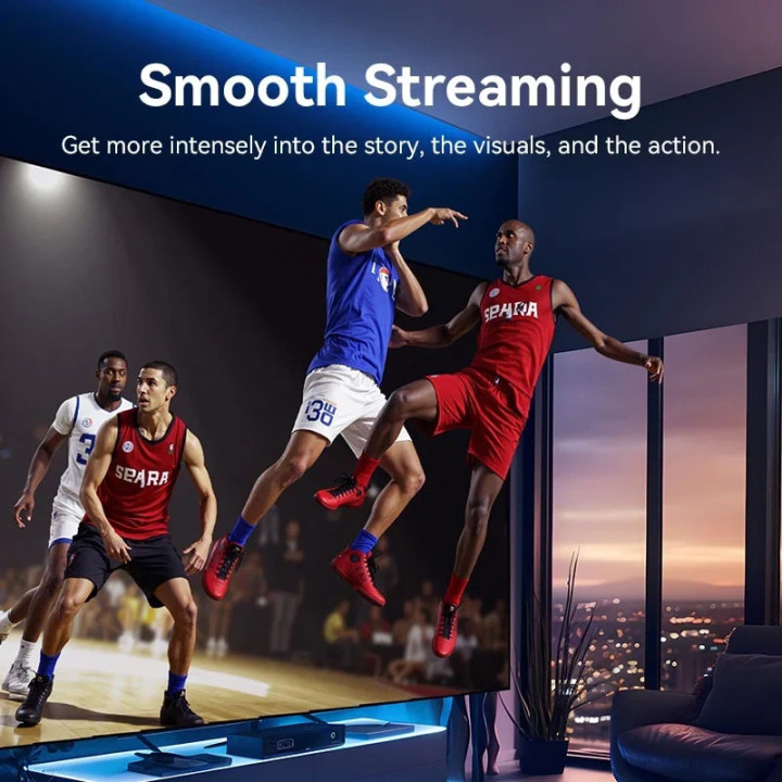 Кабел Vention SFTP Cat.8, 3.0m, 40Gbps, Черен - IKABI - 5