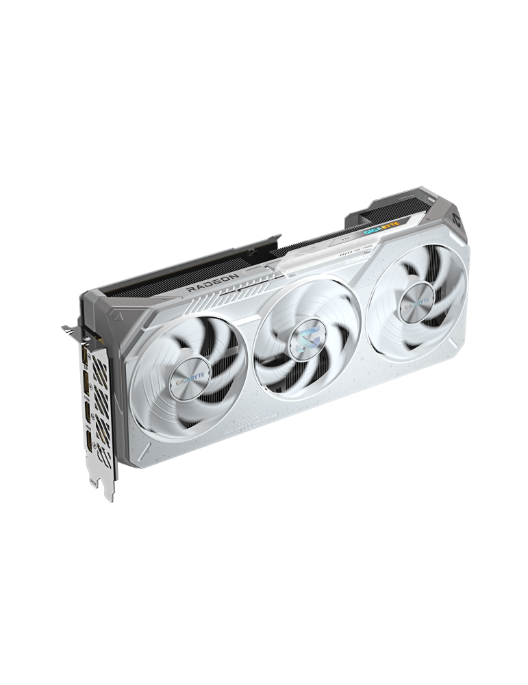 Видео карта GIGABYTE RADEON RX 9070 XT GAMING OC ICE, 16GB GDDR6 20Gbps - GV-R907XGAMINGOCICE-16GD - 5