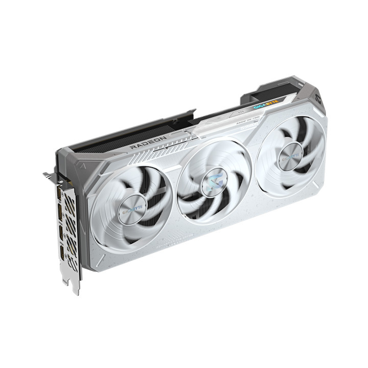 Видео карта GIGABYTE RADEON RX 9070 XT GAMING OC ICE, 16GB GDDR6 20Gbps - GV-R907XGAMINGOCICE-16GD - 5