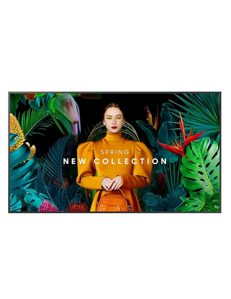 Широкоформатен дисплей Samsung QM65C, 65" 4K UHD VA, 500cd/m2, 8ms - LH65QMCEBGCXEN - 1