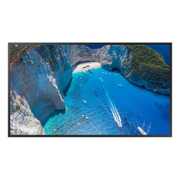 Широкоформатен дисплей Samsung LFD OM75, 75" 4K UHD Semi Outdoor, 3000cd/m2, 1200:1 контраст - LH75OMAEBGBXEN - 1