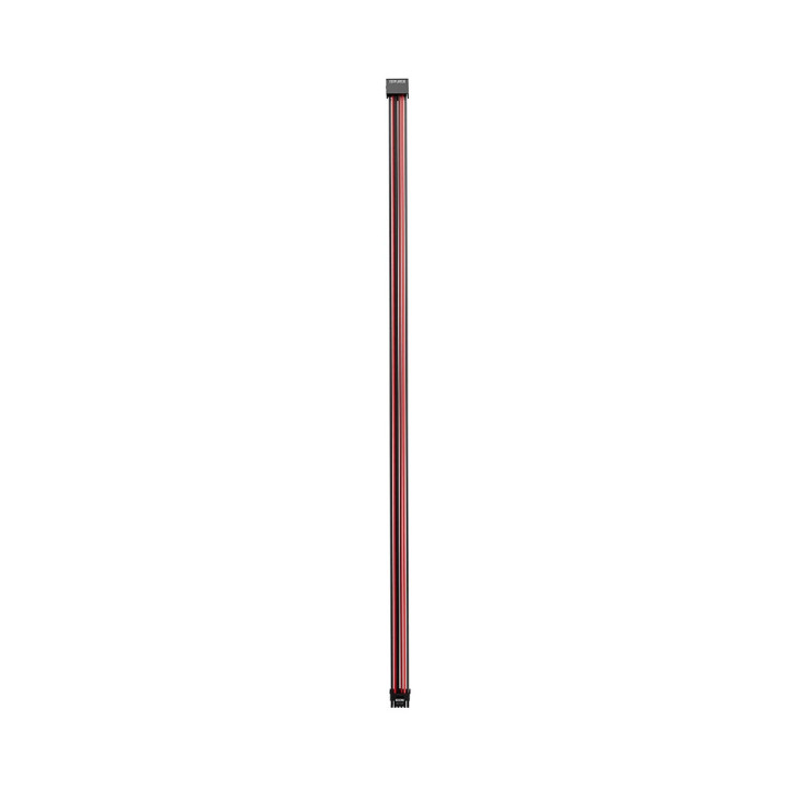 Модулен кабел 1stPlayer Custom Sleeved Modding Cable Black/Red, PCIe 5.0 12VHPWR M/M - FM2-B-BR