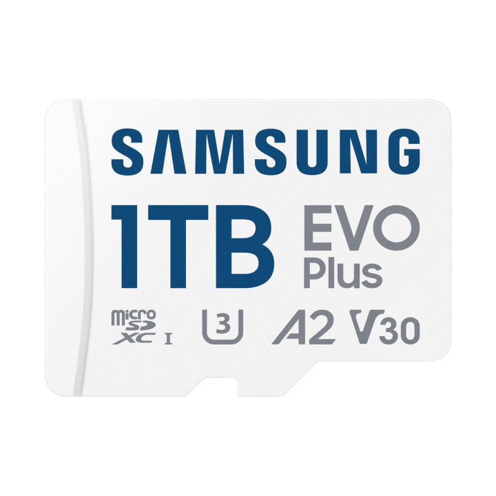SD карта Samsung EVO+, 1TB microSDXC UHS-I 160MB/s с адаптер - MB-MC1T0SA/EU - 3