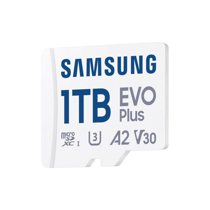 SD карта Samsung EVO+, 1TB microSDXC UHS-I 160MB/s с адаптер - MB-MC1T0SA/EU - 4