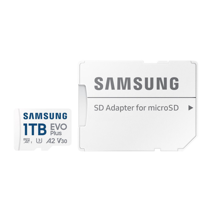 SD карта Samsung EVO+, 1TB microSDXC UHS-I 160MB/s с адаптер - MB-MC1T0SA/EU - 7