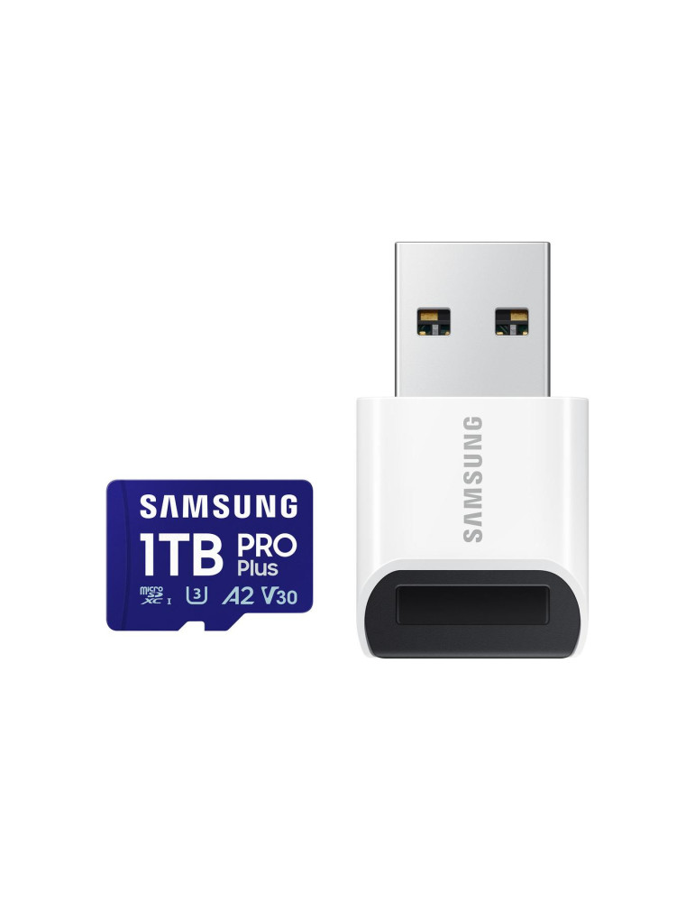 SD карта Samsung PRO Plus, 1TB microSDXC UHS-I Class 10 180MB/s - MB-MD1T0SB/WW - 2