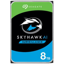 Твърд диск SEAGATE SkyHawk AI, 8TB, 256MB Cache, SATA 6.0Gb/s - ST8000VE001 - 1