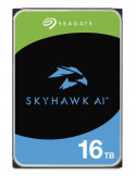 Твърд диск Seagate SkyHawk AI ST16000VE005, 16TB, 7200RPM, SATA3, 3.5", 512MB - ST16000VE005 - 1