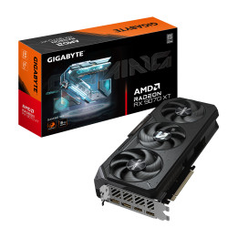 Видео карта GIGABYTE RADEON RX 9070 XT GAMING, 16GB GDDR6 - GV-R9070XTGAMING-16GD - 1