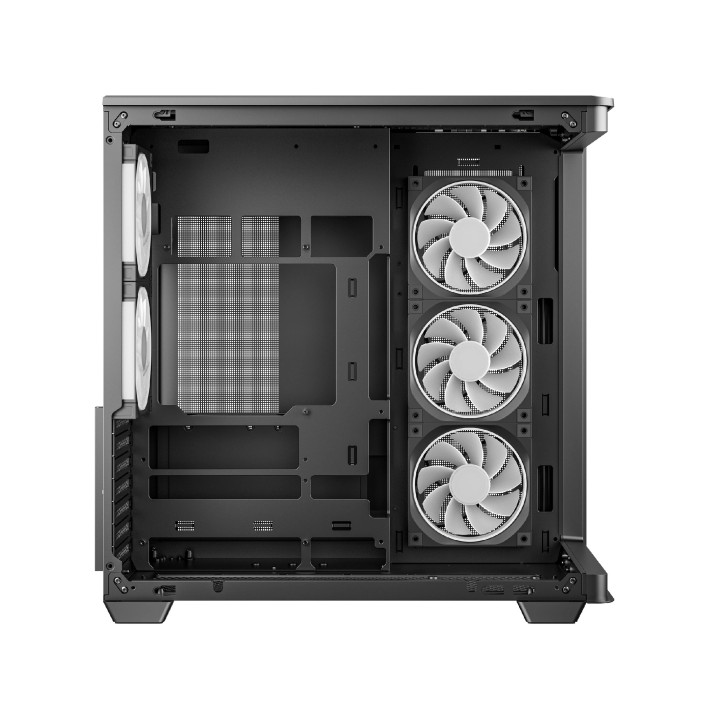 Кутия за компютър DeepCool CG590U 5F, Middle Tower, ATX, 5x ARGB вентилатори, Tempered Glass - R-CG590U-BKAGA5-G - 3