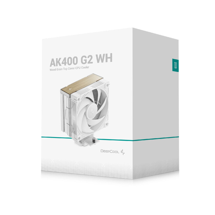 Охладител за процесор DeepCool AK400 G2, Въздушно охлаждане, 120mm вентилатор, LGA1700/AM5 - R-AK400G2-WHNNMN-GJD - 9
