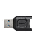 Четец за карти Kingston MobileLite Plus, USB 3.2 A, UHS-II, поддържа MicroSD/MicroSDHC/MicroSDXC - KIN-READ-MLPM - 1
