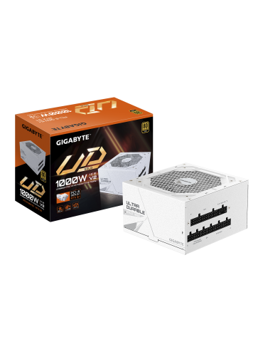 Модулно захранване Gigabyte UD1000GM PG5 V2 ICE, 1000W, 80+ Gold, PCIe 5.1 Ready - GP-UD1000GM PG5 V2 ICE