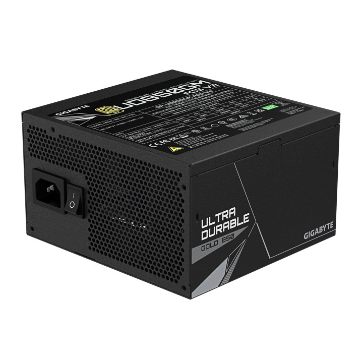 Модулно захранване Gigabyte P850GM PG5 V2, 850W, 80+ GOLD - GP-UD850GM PG5 V2 - 3