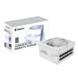 Модулно захранване Gigabyte AORUS ELITE P850W, 850W 80+ Platinum PCIe 5.1 - GP-AE850PM PG5 ICE - 1