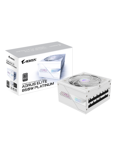Модулно захранване Gigabyte AORUS ELITE P850W, 850W 80+ Platinum PCIe 5.1 - GP-AE850PM PG5 ICE - 1