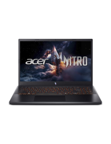 Лаптоп ACER Nitro ANV15-52-9176, 15.6" Full HD 165Hz, Intel Core i9-13900H, RTX 5060 8GB, 16GB DDR5, 1TB SSD, ESHELL - NH.QZ8EX.