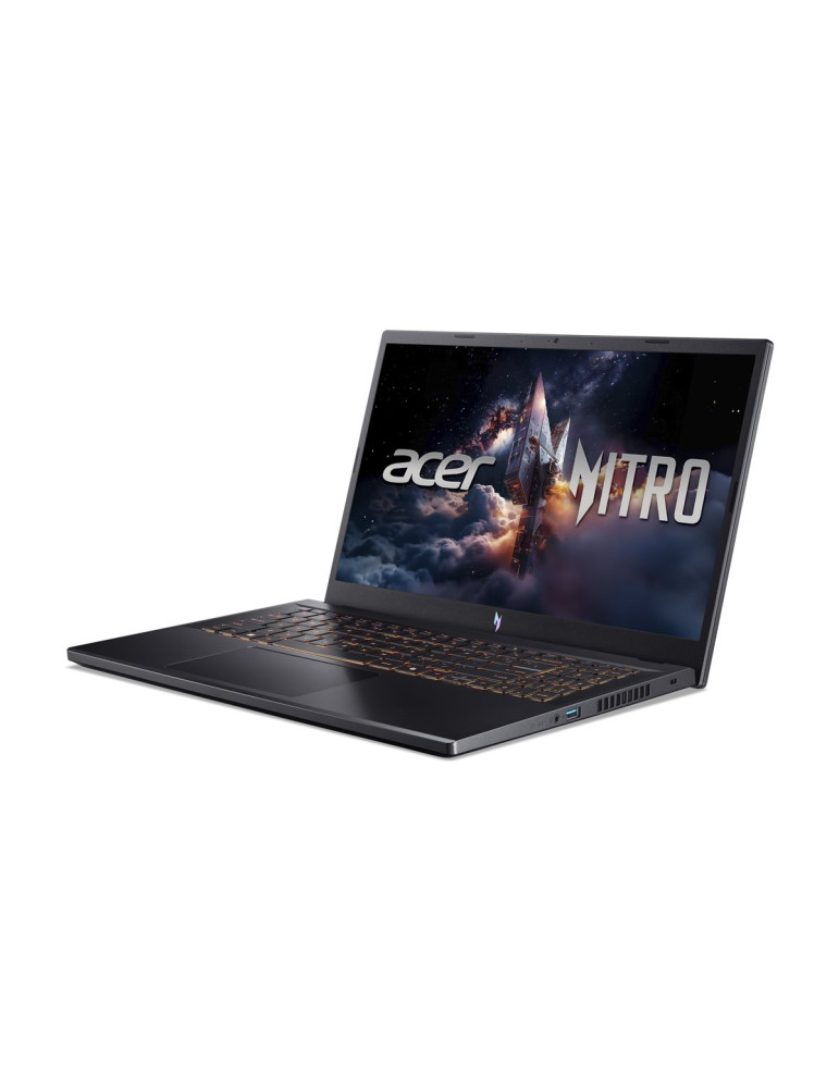 Лаптоп ACER Nitro ANV15-52-9176, 15.6" Full HD 165Hz, Intel Core i9-13900H, RTX 5060 8GB, 16GB DDR5, 1TB SSD, ESHELL - NH.QZ8EX.