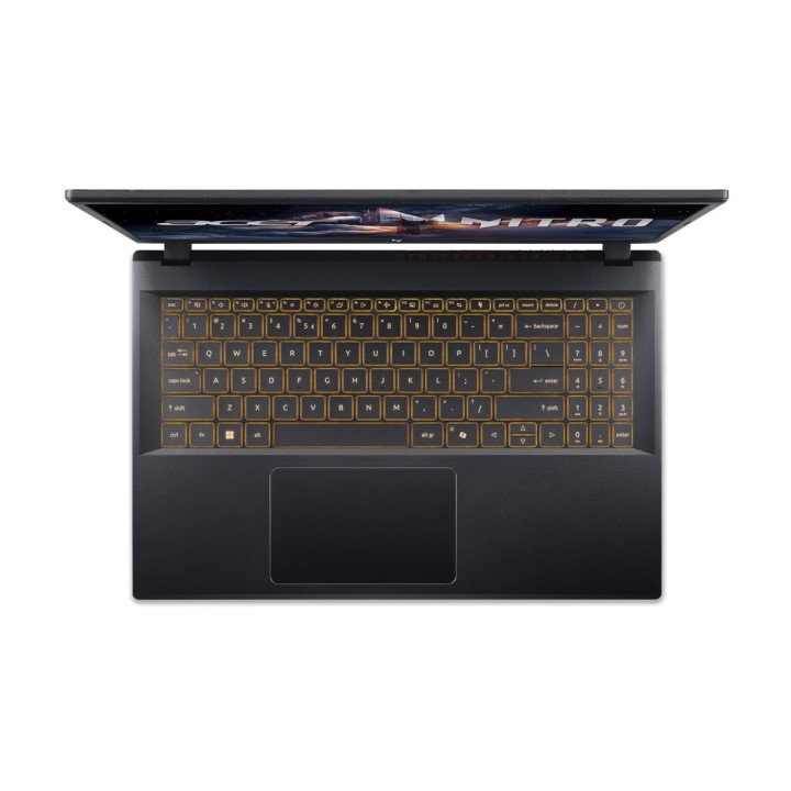 Лаптоп ACER Nitro ANV15-52-9176, 15.6" Full HD 165Hz, Intel Core i9-13900H, RTX 5060 8GB, 16GB DDR5, 1TB SSD, ESHELL - NH.QZ8EX.