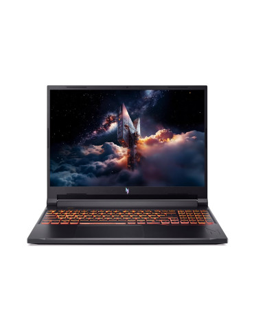 Лаптоп ACER Nitro ANV16-72-99XL, 16" WUXGA 180Hz, Intel Core 9 270H, RTX 5070 8GB, 16GB DDR5, 1TB SSD, ESHELL - NH.QZREX.003 - 1