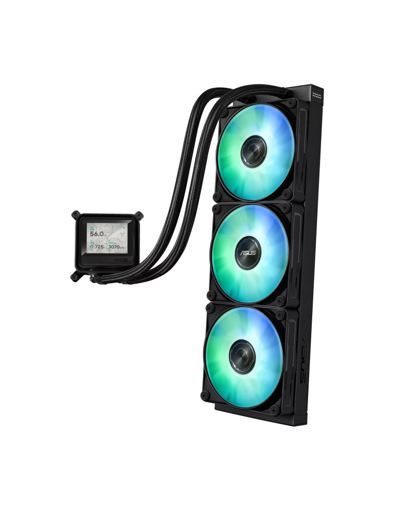 Водно охлаждане за процесор ASUS MAX Gaming LC 360 ARGB LCD, AM4/AM5/1700/1851 - 90RC01G1-B0EAY0 - 5
