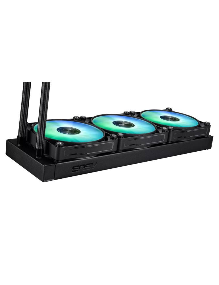 Водно охлаждане за процесор ASUS MAX Gaming LC 360 ARGB LCD, AM4/AM5/1700/1851 - 90RC01G1-B0EAY0 - 10