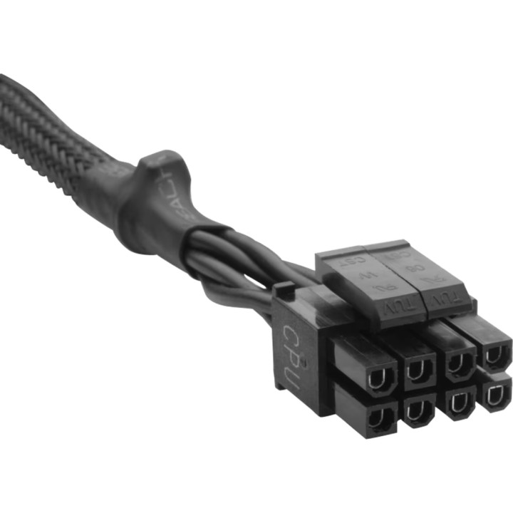 Кабел Corsair Type 4 Sleeved, 8-pin (4+4) ATX12V/EPS12V - CP-8920141 - 1