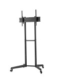 Мобилна подова стойка Neomounts FL50-540BL1 за телевизори и монитори, 37"-70", Регулируема височина 128.5-145 см - FL50-540BL1 -